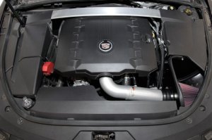 Cadillac CTS Performance Air Intake - K&N Engineering - Typhoon - `12-`14